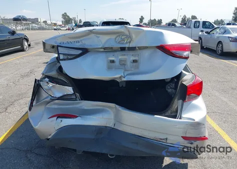 2015 Hyundai Elantra Se from USA, damaged, VIN 5NPDH4AE7FH607164